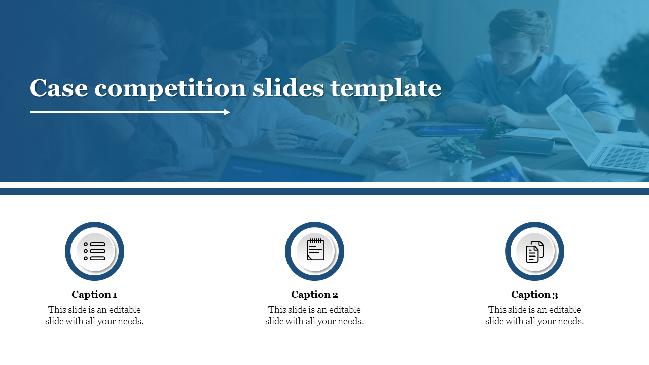 Attractive Case Competition Slides Templates Design